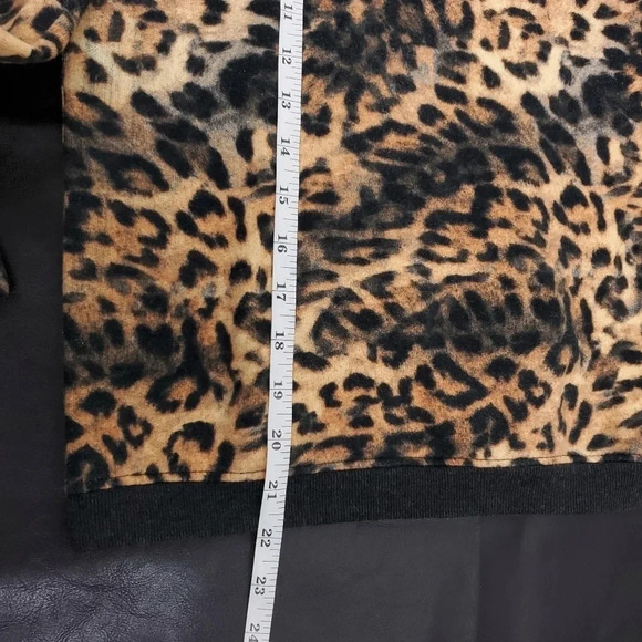 Zara Trafaluc Animal print crewneck S - Picture 5 of 9